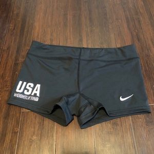 Nike Weightlifting booty shorts size S